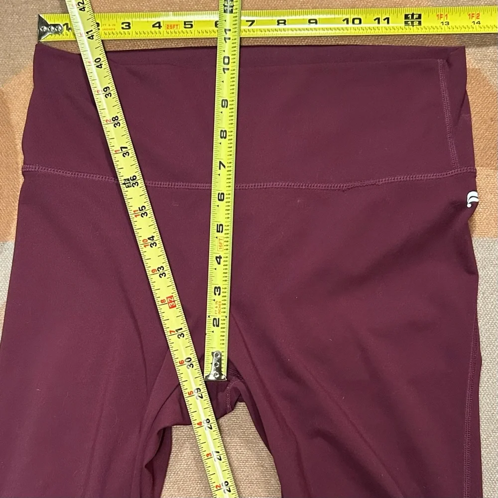 Fabletic purple leggings with cinch length, M - Picture 8 of 9